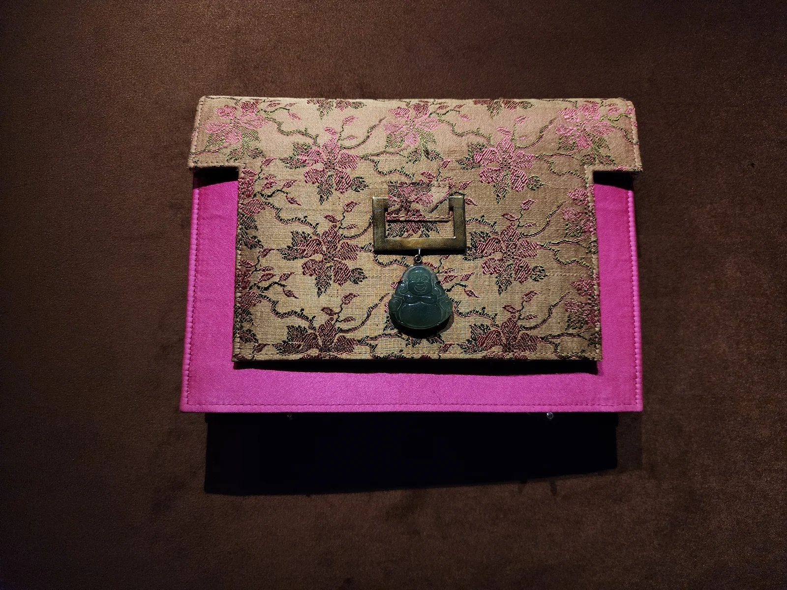 卡地亚花卉纹晚宴包