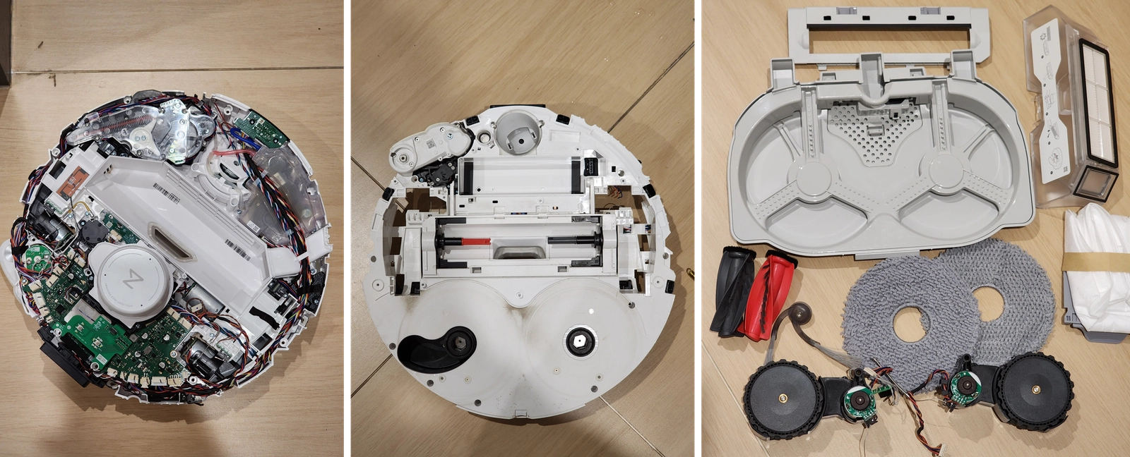 拆解的石头P20 Pro和替换零件
